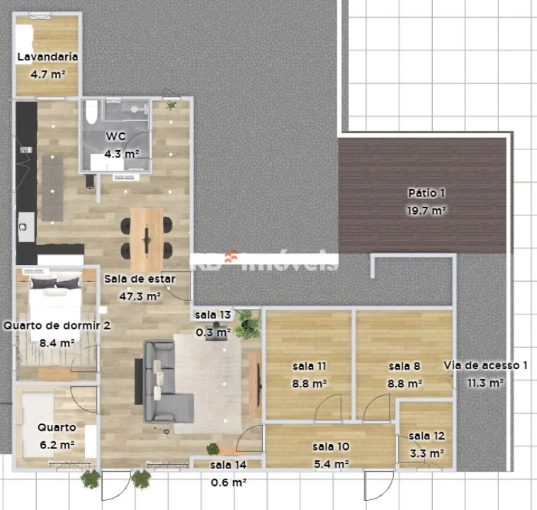 Moradia T3 para Venda em São João Baptista e Santa Maria dos Olivais Foto 22