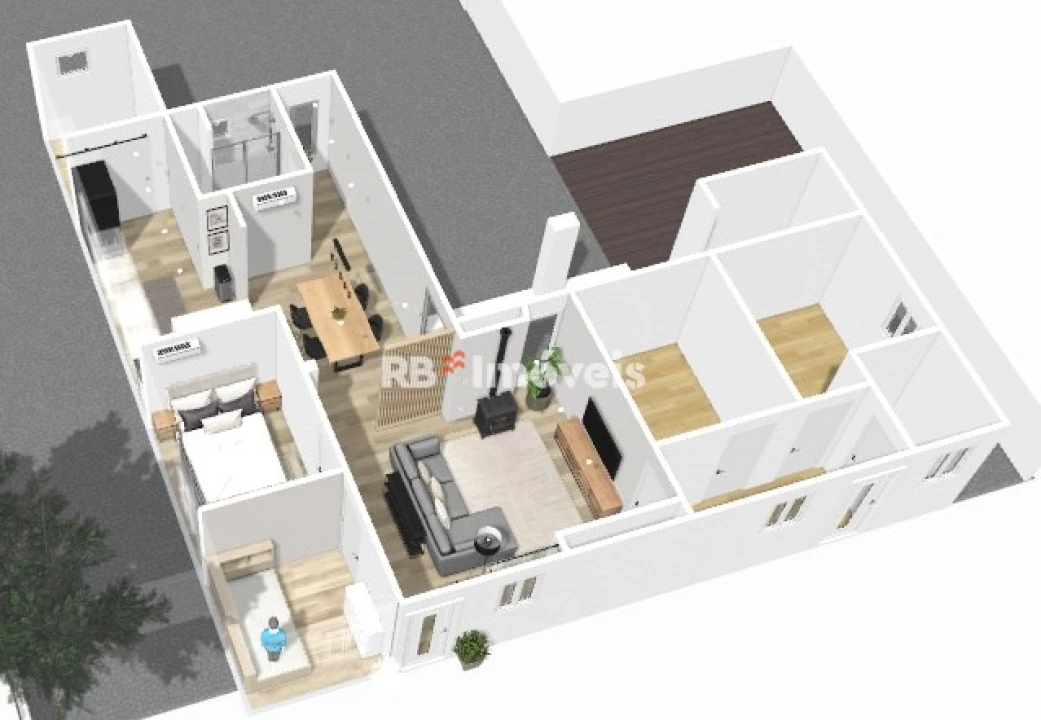 Moradia T3 para Venda em São João Baptista e Santa Maria dos Olivais Foto 2