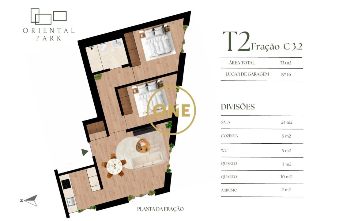 Apartamento T2 para Venda em Campanhã Foto 6