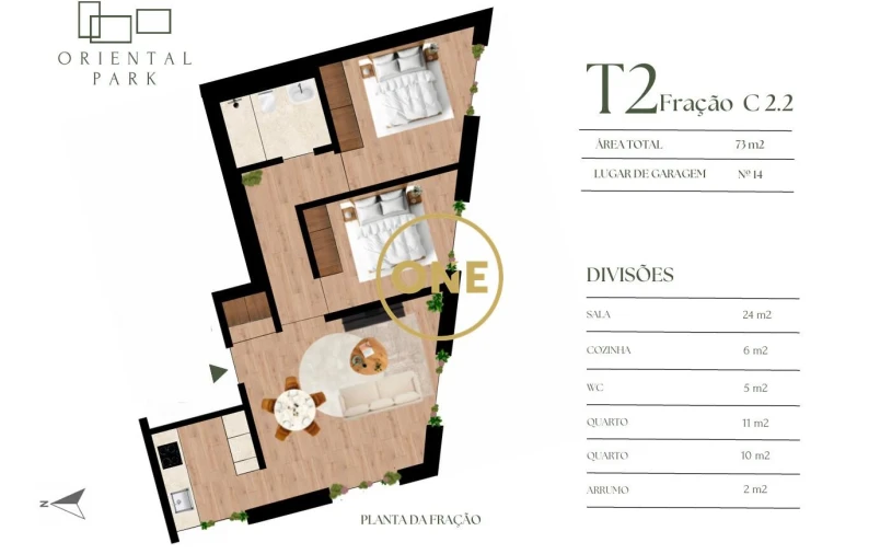 Apartamento T2 para Venda em Campanhã Foto 6