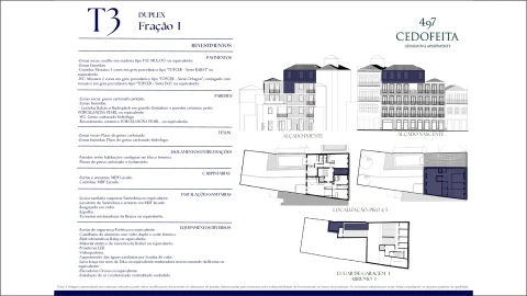 Apartamento T3 para Venda em Cedofeita, Santo Ildefonso, Sé, Miragaia, São Nicolau e Vitória