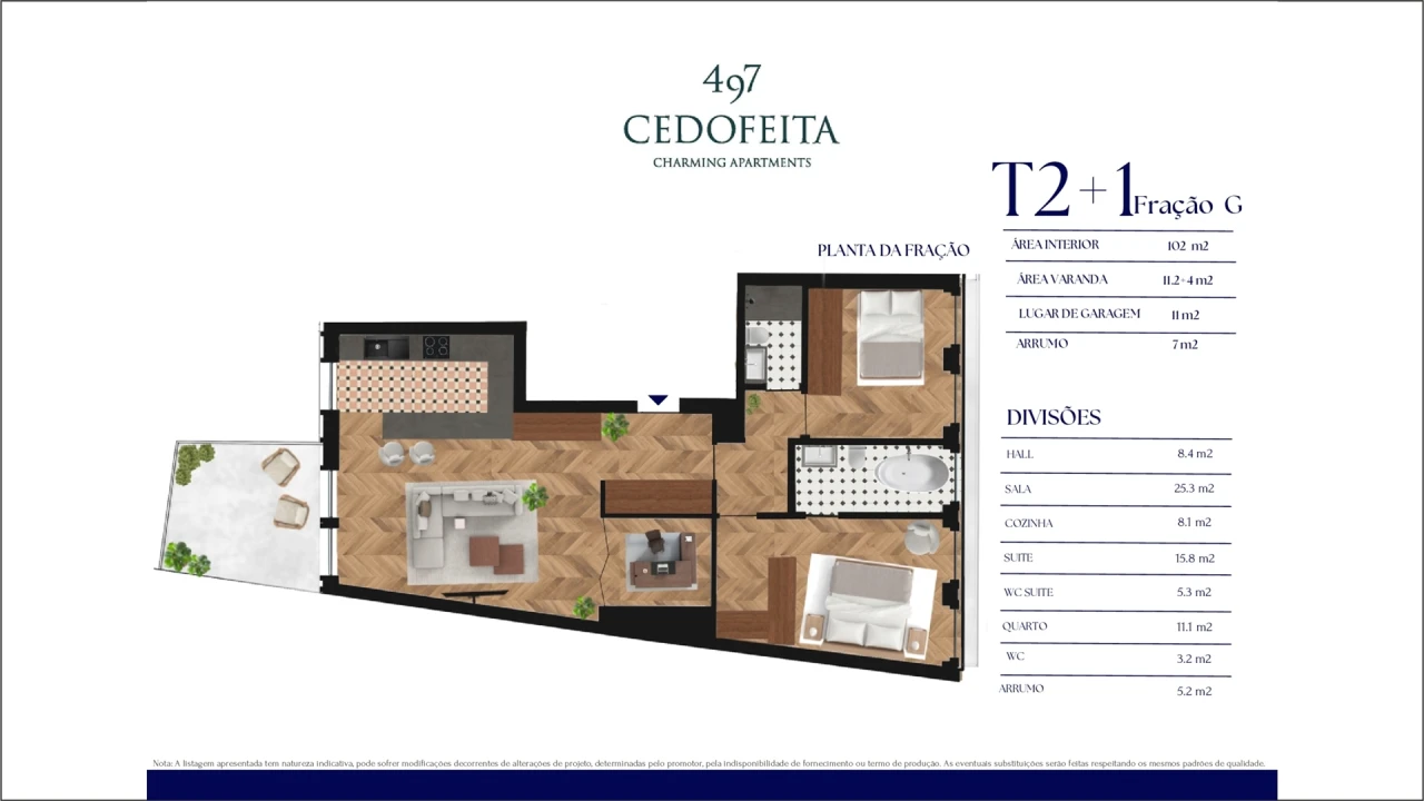 Apartamento T2 para Venda em Cedofeita, Santo Ildefonso, Sé, Miragaia, São Nicolau e Vitória Foto 6