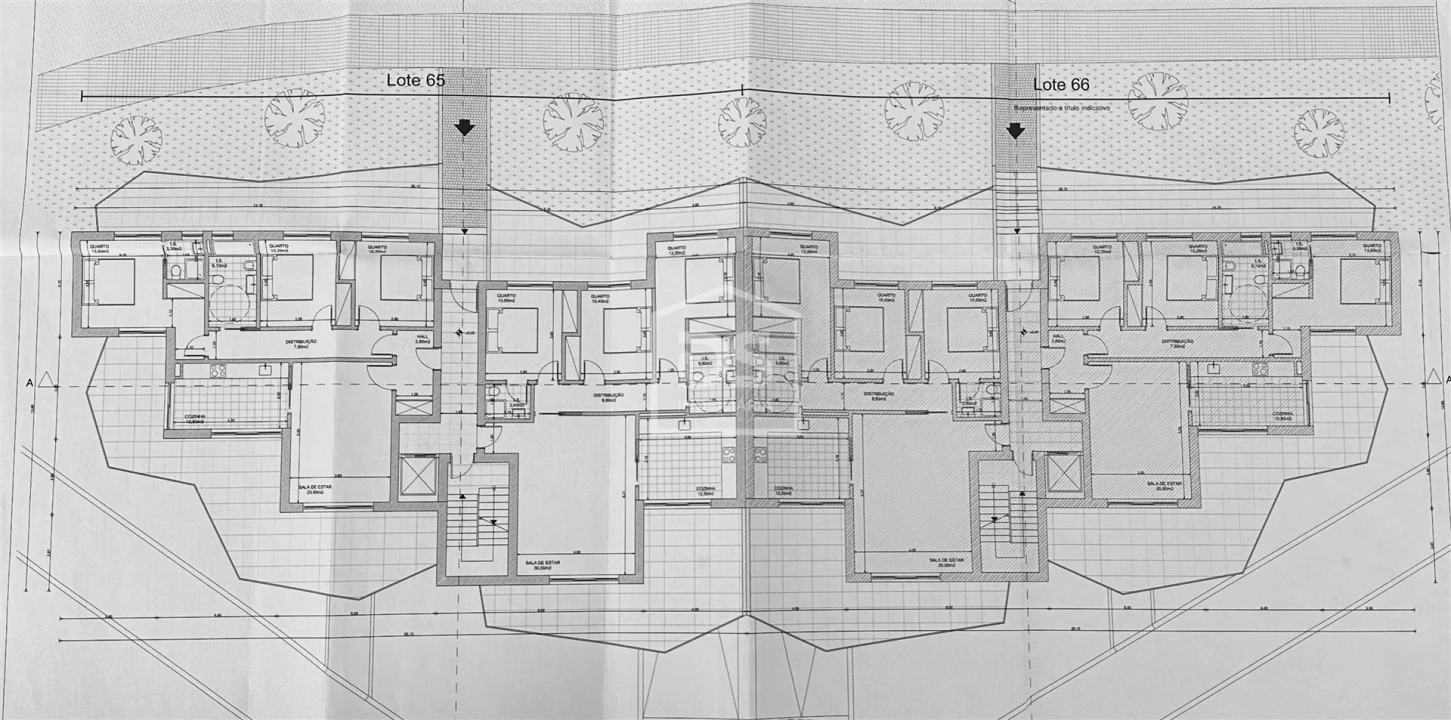 Apartamento T3 para Venda em Viseu Planta 2