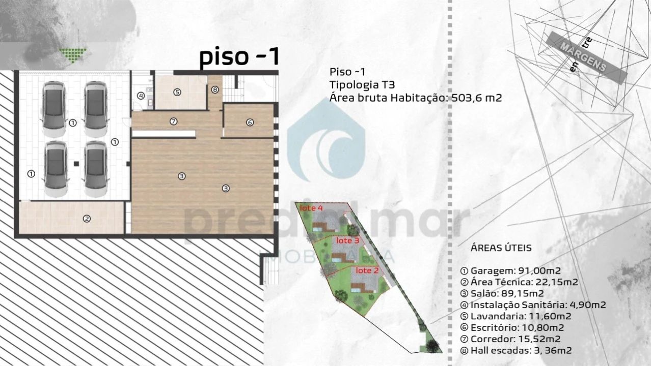 Moradia T3 para Venda em Apúlia e Fão Planta 3