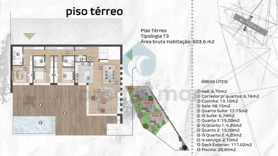 Moradia T3 para Venda em Apúlia e Fão Planta 2