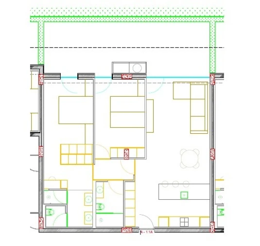 Apartamento T2 para Venda em Ferreiros e Gondizalves Planta 1