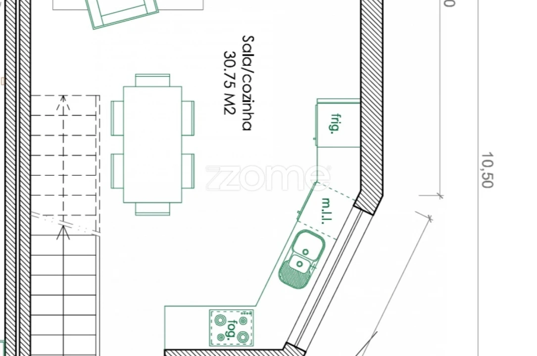 Moradia T2 para Venda em Ribeira Foto 21