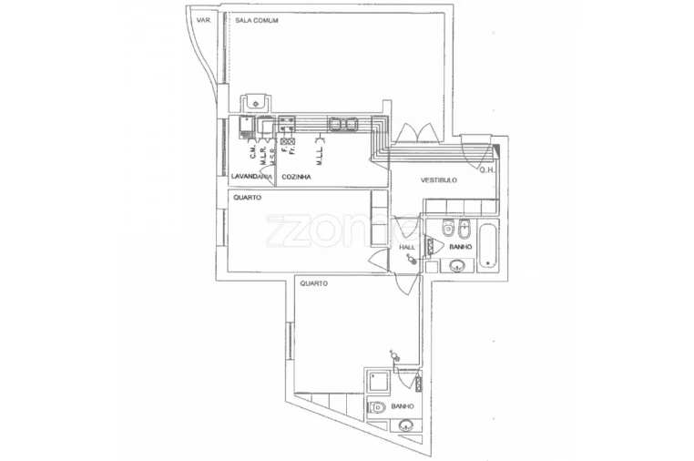 Apartamento T2 para Venda em Castêlo da Maia Foto 26