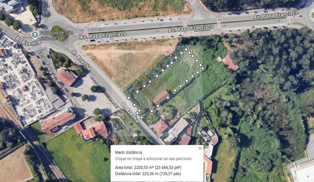 Terreno para Venda em São João de Ver Foto 2