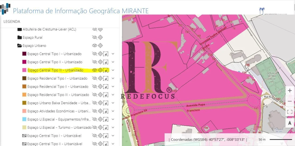 Terreno para Venda em São João de Ver Foto 12