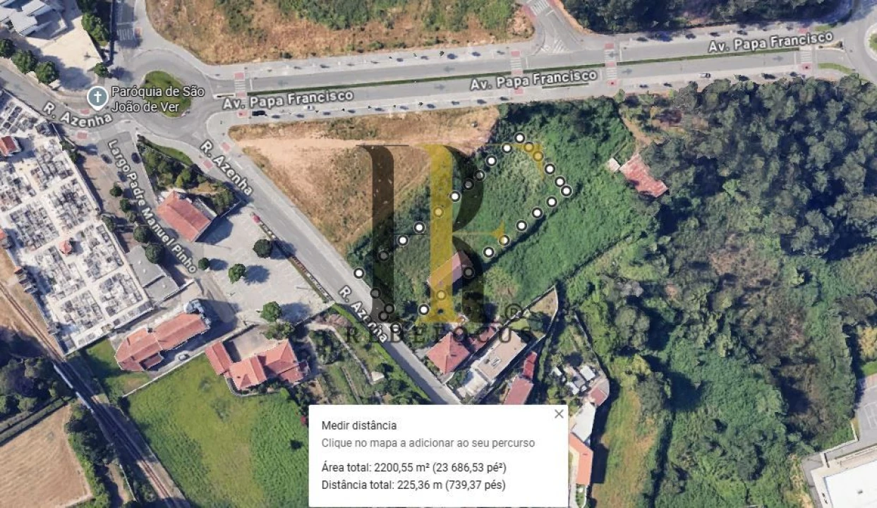 Terreno para Venda em São João de Ver Foto 2