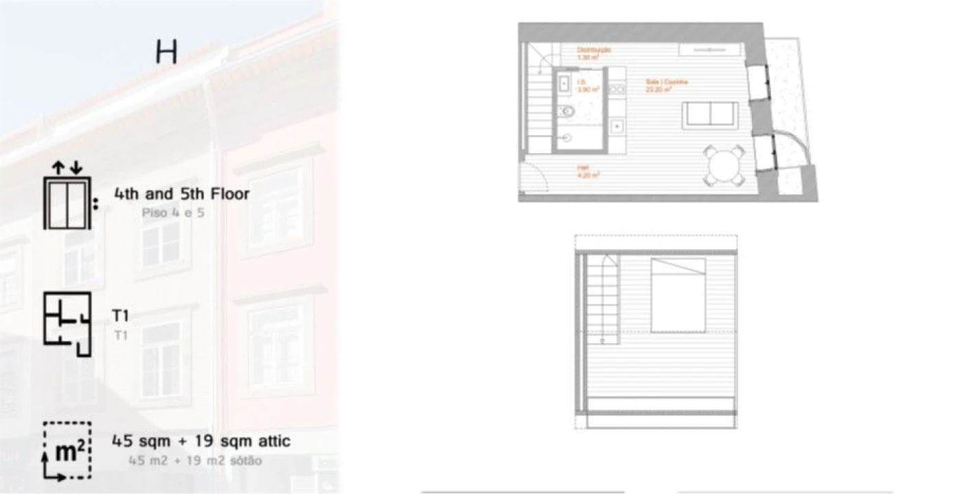 Apartamento T0 para Venda em Cedofeita, Santo Ildefonso, Sé, Miragaia, São Nicolau e Vitória Foto 8