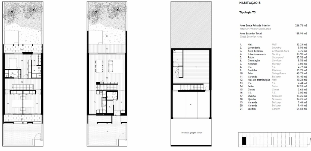 Moradia T3 para Venda em Arcozelo Planta 1