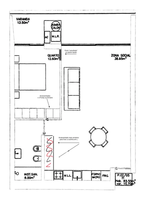 Apartamento T1 para Venda em Vila Nova de Famalicão e Calendário
