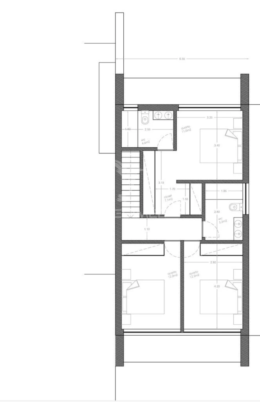 Moradia T3 para Venda em Água Longa Foto 6