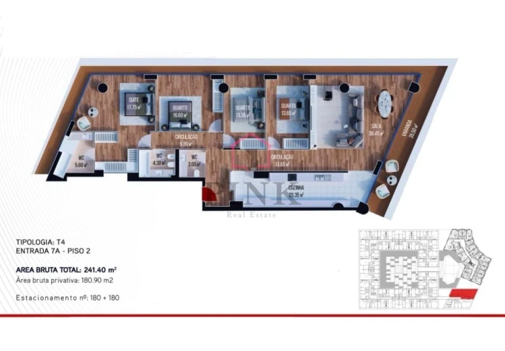 Apartamento T4 para Venda em Funchal (Se) Foto 32