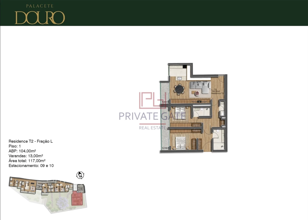 Apartamento T2 para Venda em Lordelo do Ouro e Massarelos Foto 14