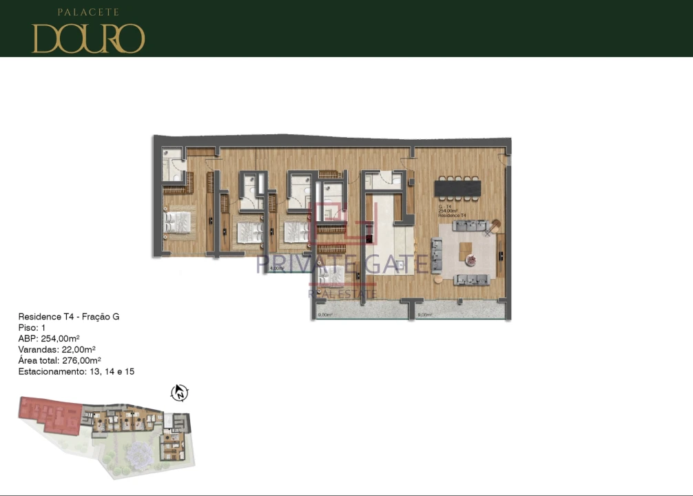 Apartamento T4 para Venda em Lordelo do Ouro e Massarelos Foto 13