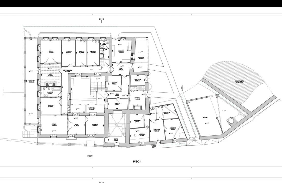 Quinta T12 para Venda em Castelões Planta 3