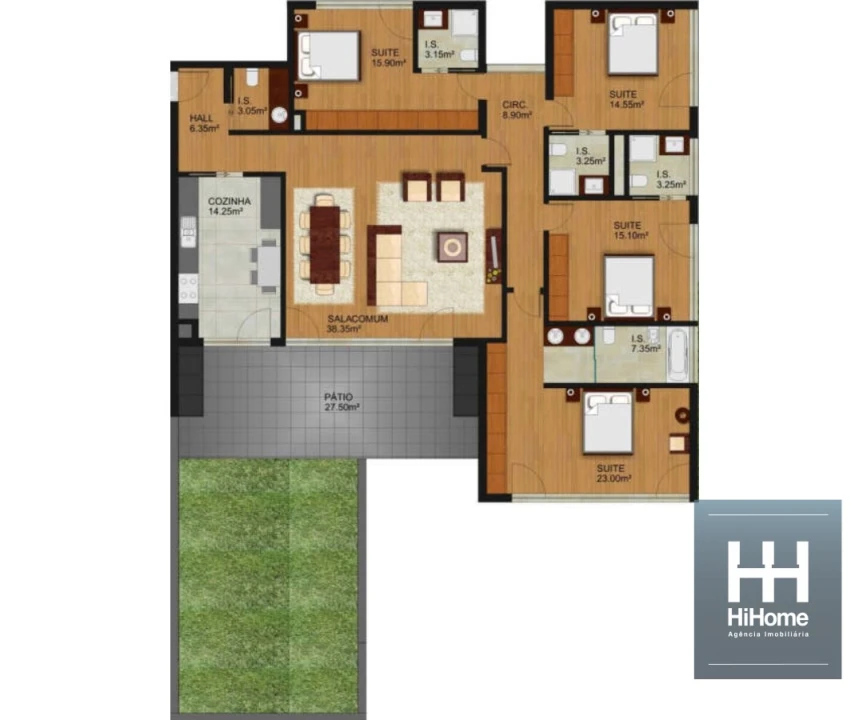 Apartamento T4 para Venda em São Martinho Foto 44