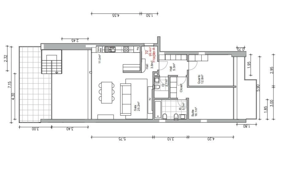 Apartamento T2 para Venda em Santo Antonio dos Olivais Foto 2