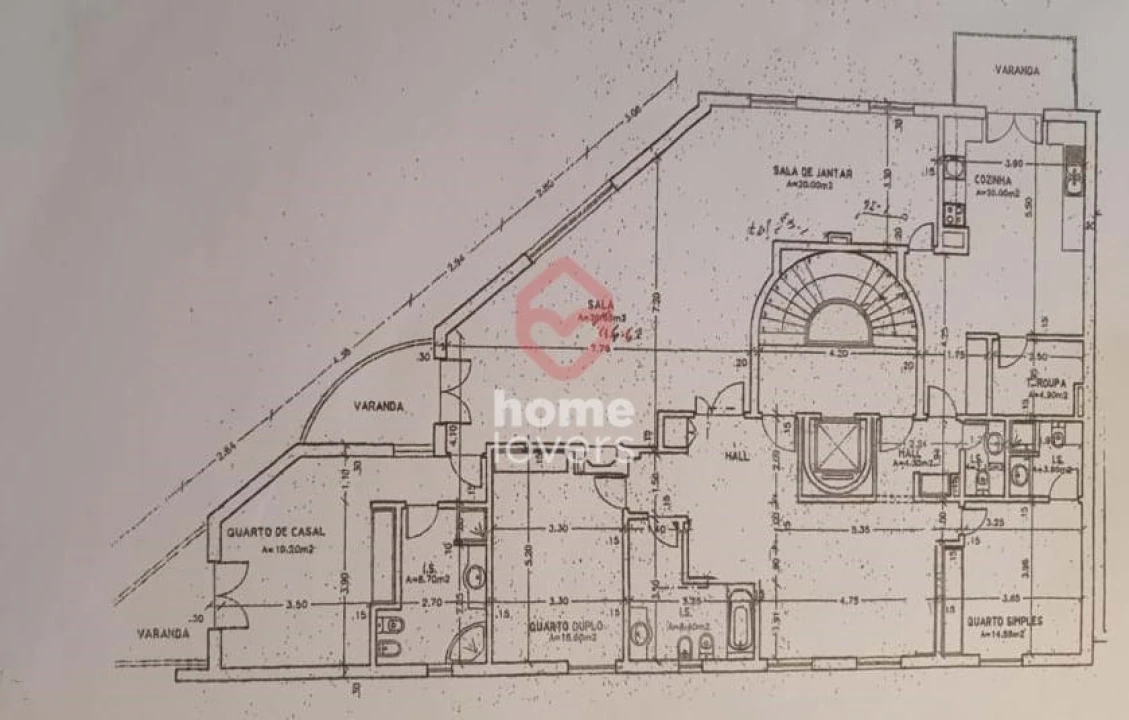 Apartamento T4 para Venda em Cascais e Estoril Planta 2