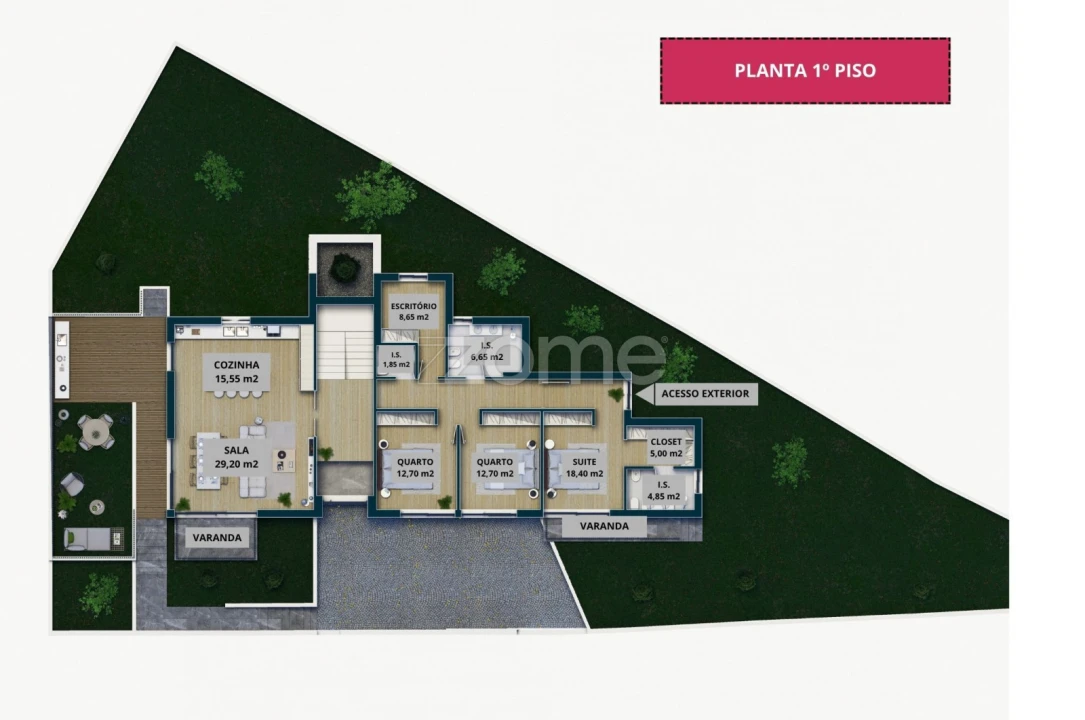 Moradia T4 para Venda em Castêlo da Maia Foto 51