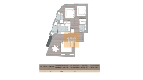 Apartamento T2 para Venda em Mafamude e Vilar do Paraíso