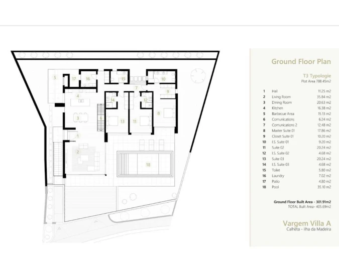 Apartamento T3 para Venda em Calheta Foto 25