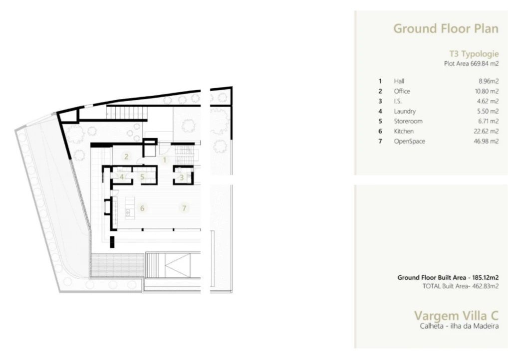 Apartamento T3 para Venda em Calheta Foto 33