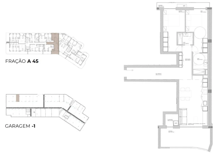 Apartamento T2 para Venda em Oliveira do Douro Planta 1