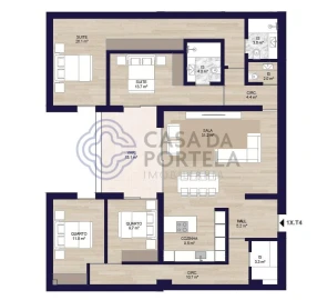 Apartamento T4 para Venda em Matosinhos e Leça da Palmeira
