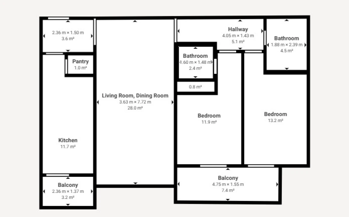 Apartamento T0 para Venda em Quelfes Foto 19