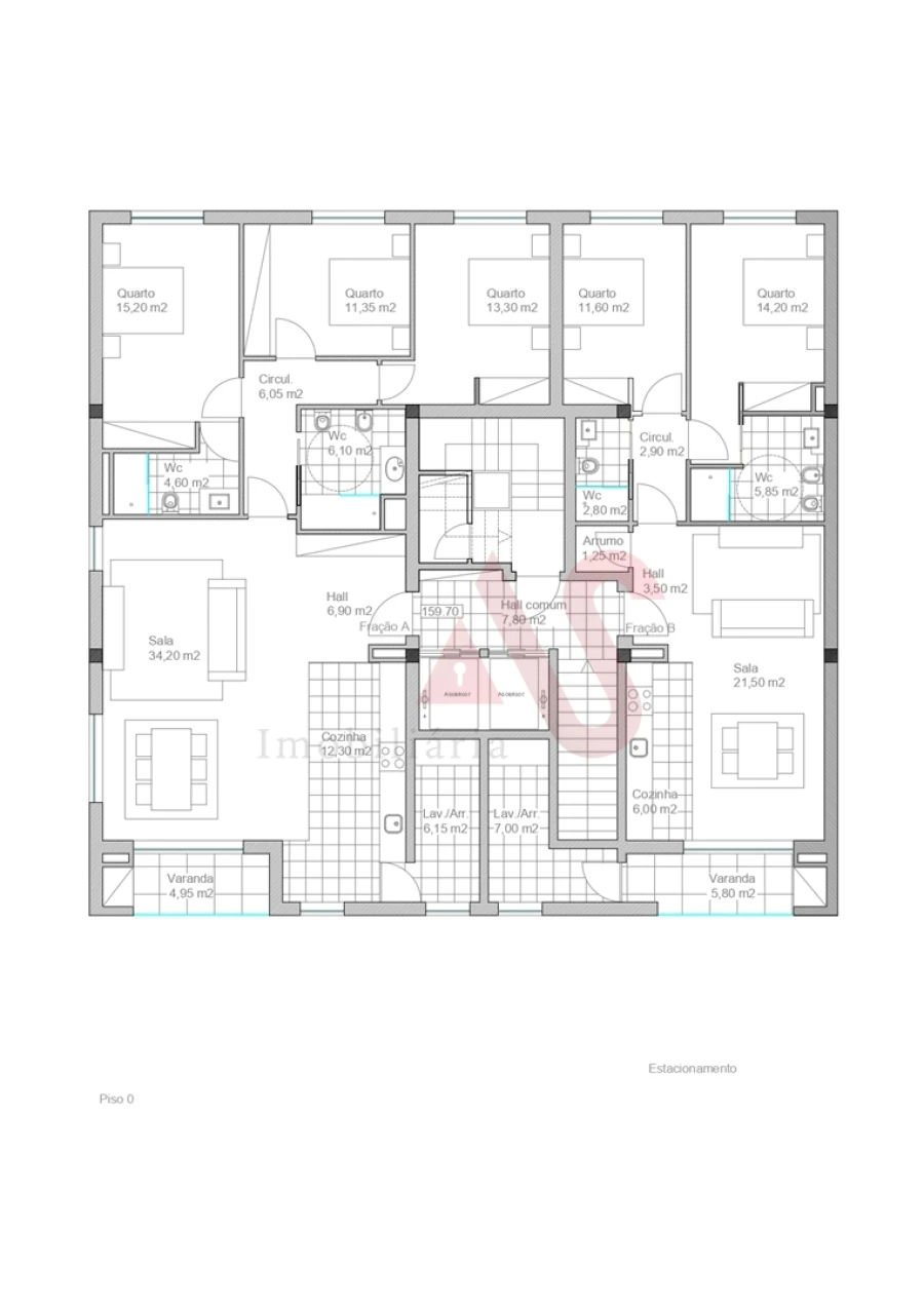 Apartamento T3 para Venda em São Vicente (Braga) Foto 30