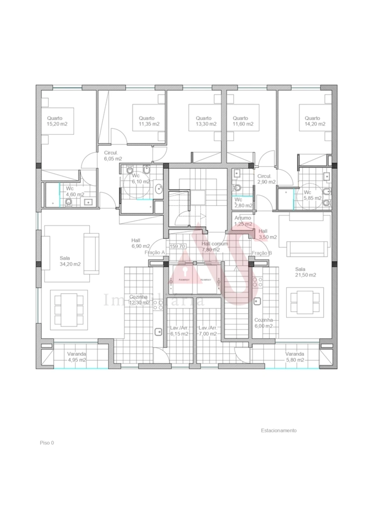 Apartamento T3 para Venda em São Vicente (Braga) Foto 16