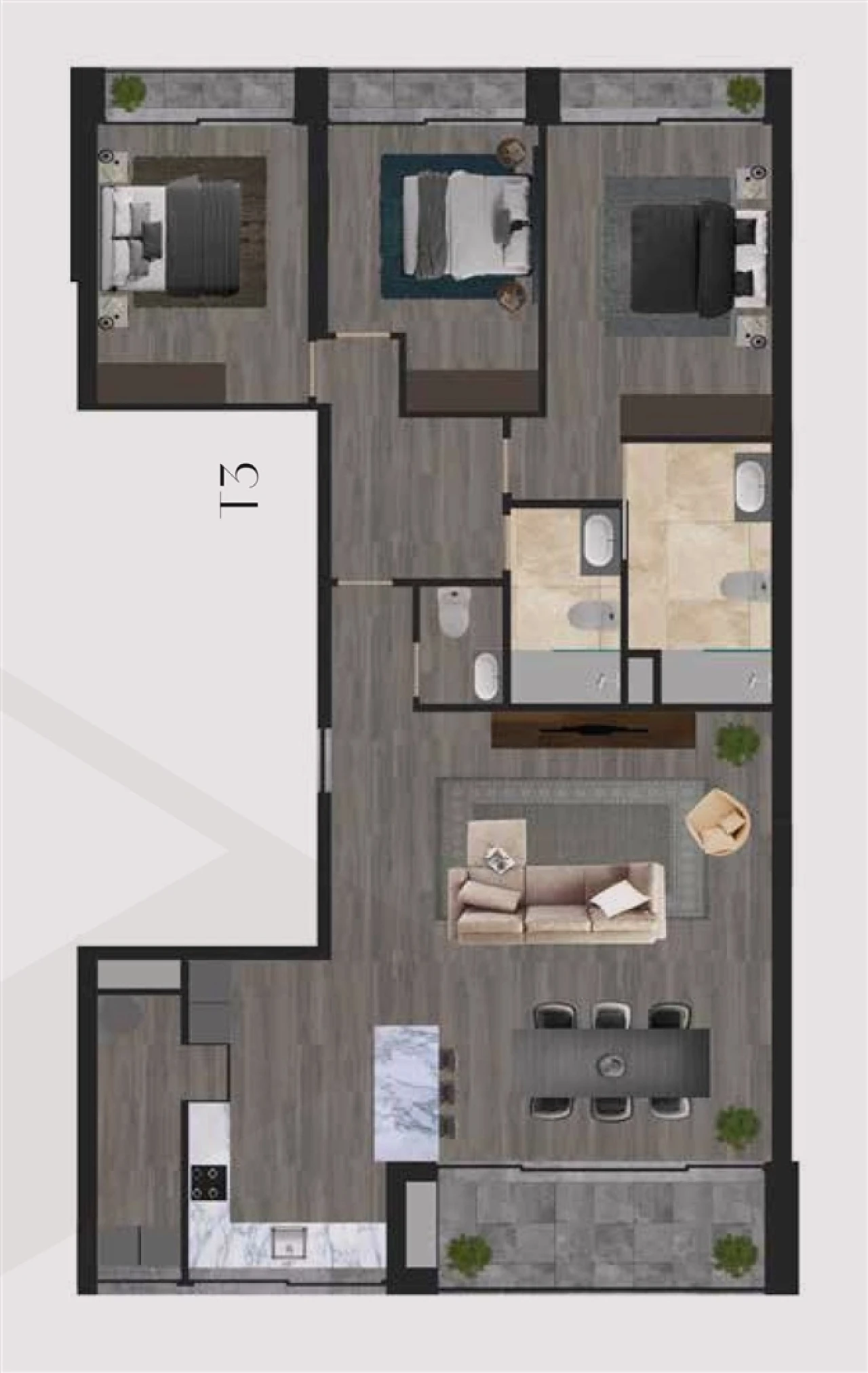 Apartamento T3 para Venda em Cedofeita, Santo Ildefonso, Sé, Miragaia, São Nicolau e Vitória Foto 9
