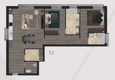 Apartamento T2 para Venda em Cedofeita, Santo Ildefonso, Sé, Miragaia, São Nicolau e Vitória
