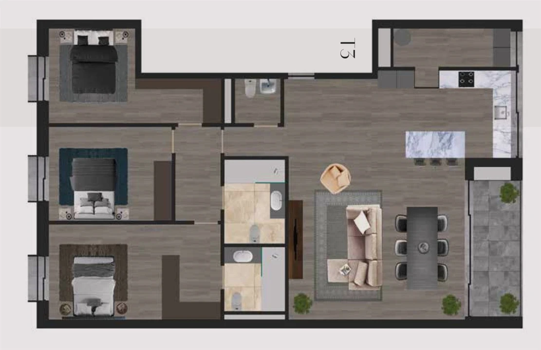 Apartamento T2 para Venda em Cedofeita, Santo Ildefonso, Sé, Miragaia, São Nicolau e Vitória Foto 10