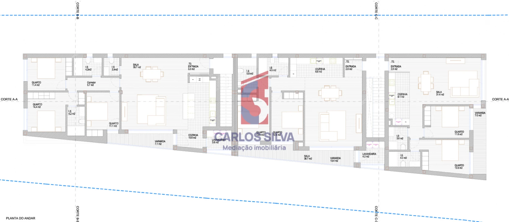 Apartamento T2 para Venda em Galegos (São Martinho) Foto 9