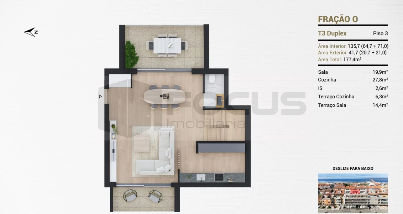 Apartamento T3 para Venda em Gafanha da Nazaré Foto 16