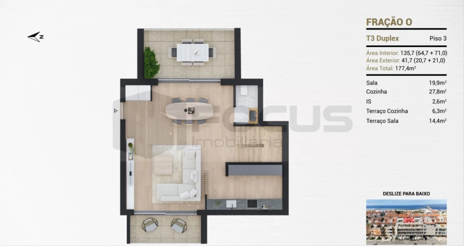 Apartamento T3 para Venda em Gafanha da Nazaré Foto 16