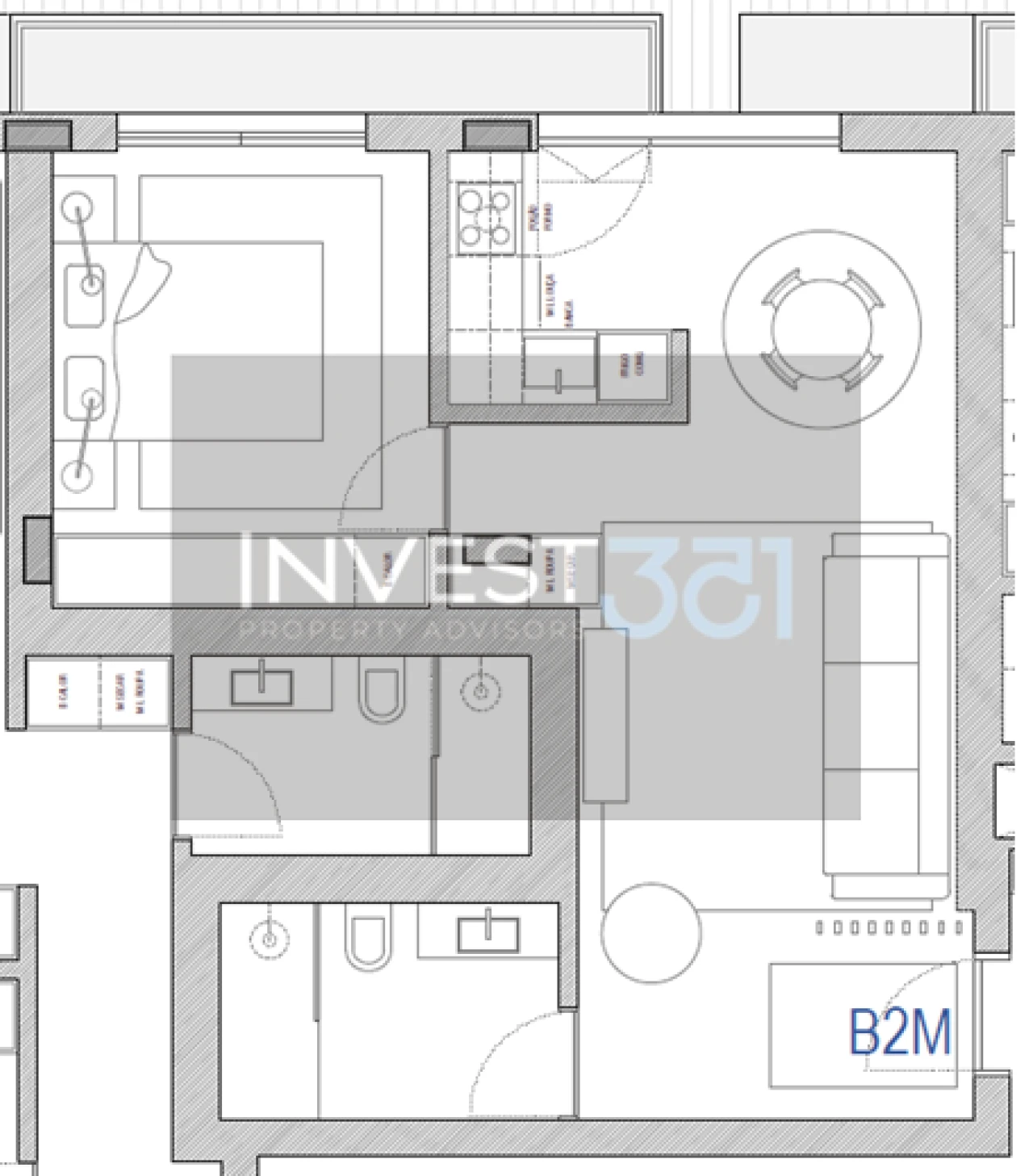 Apartamento T1 para Venda em Paços de Ferreira Foto 27