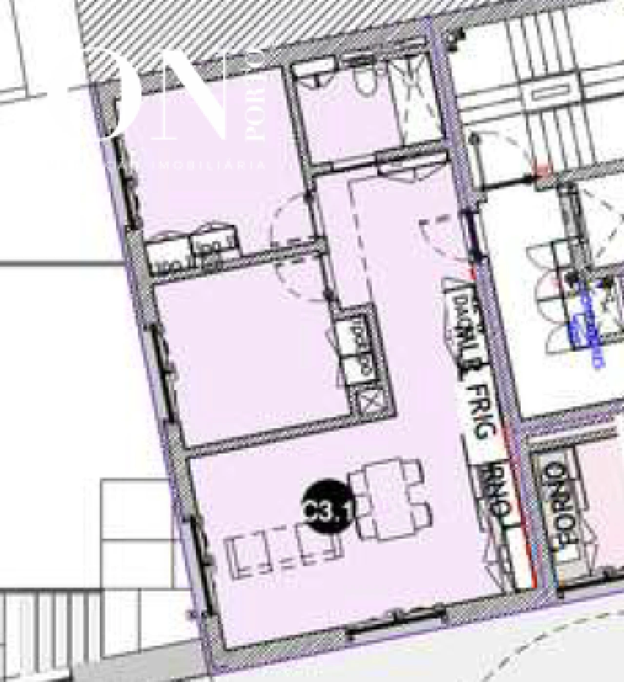 Apartamento T2 para Venda em Campanhã Foto 7