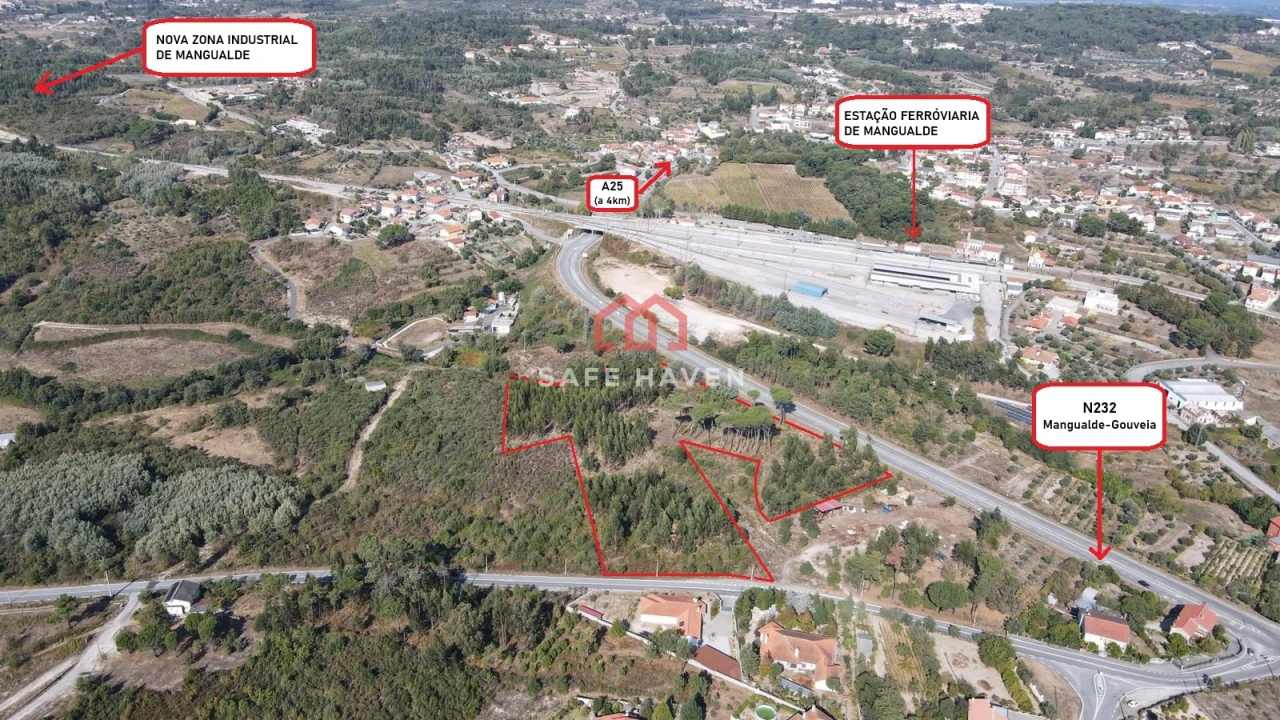 Terreno para Venda em Mangualde, Mesquitela e Cunha Alta Foto 1