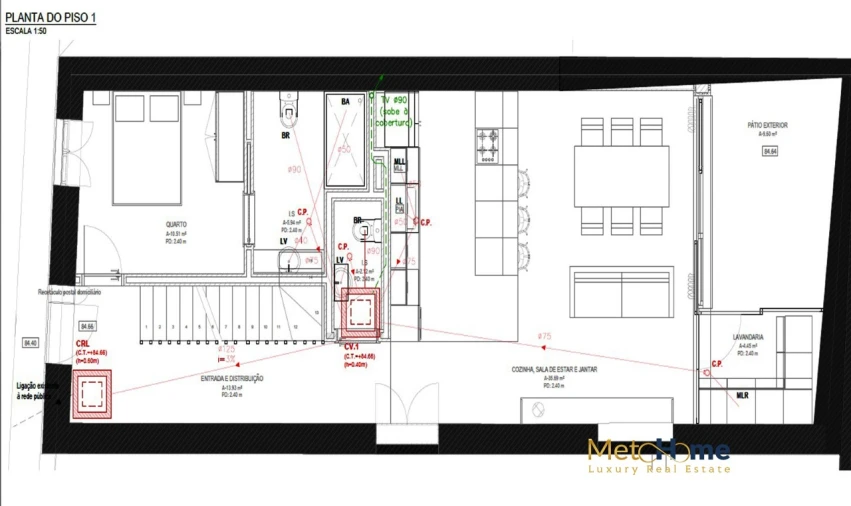 Moradia T2 para Venda em Santa Marinha e São Pedro da Afurada Foto 12