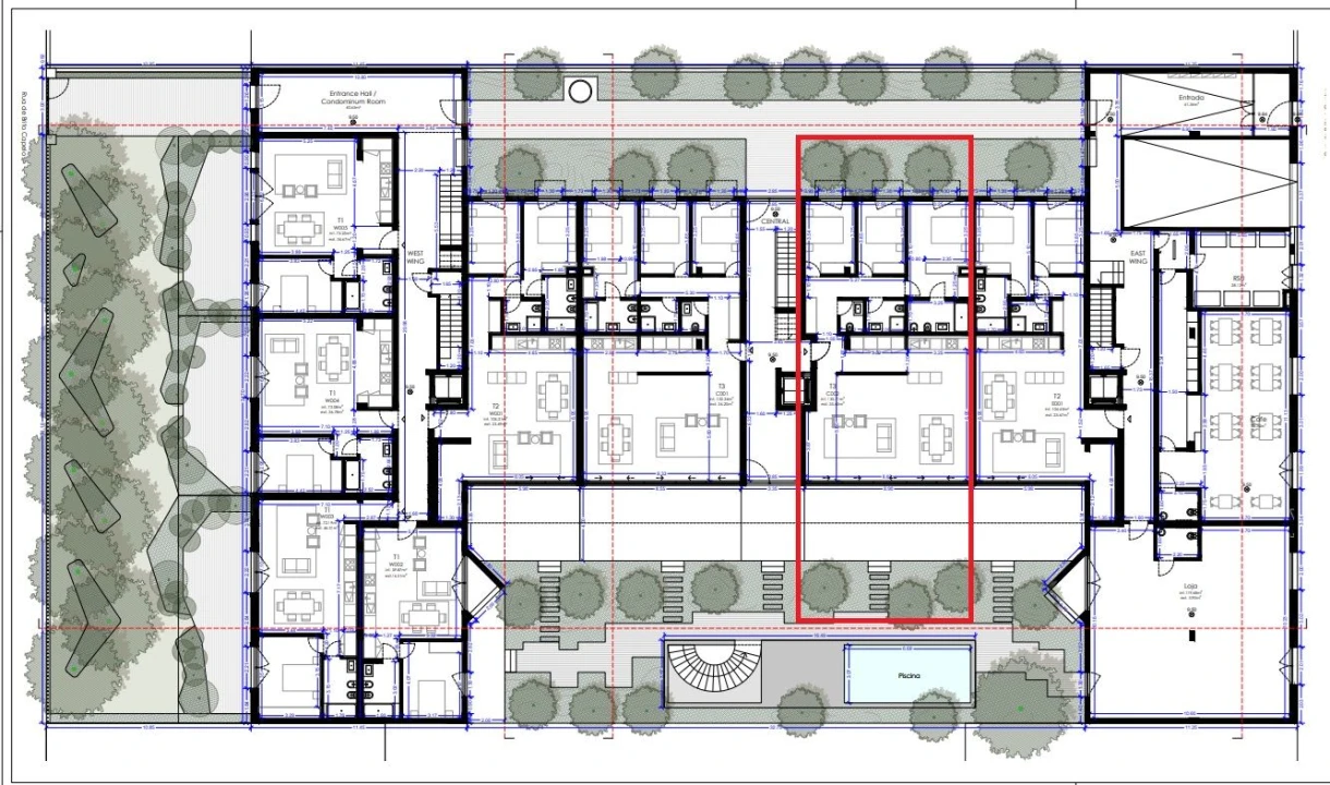 Apartamento T3 para Venda em Matosinhos e Leça da Palmeira Planta 2