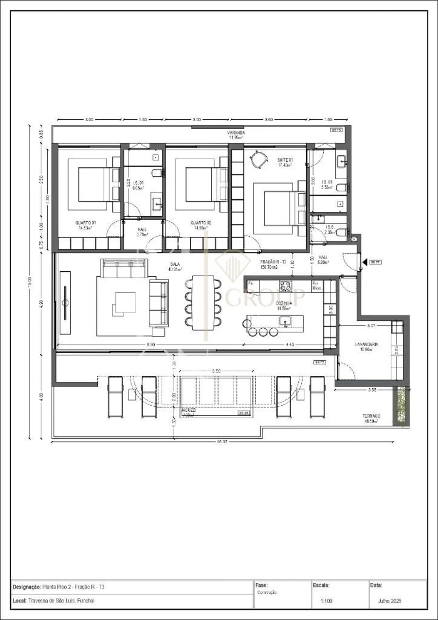 Apartamento T3 para Venda em Funchal (Santa Luzia) Foto 11