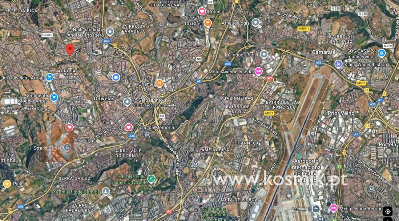 Terreno P/ Prédio para Venda em Ramada e Caneças Foto 9