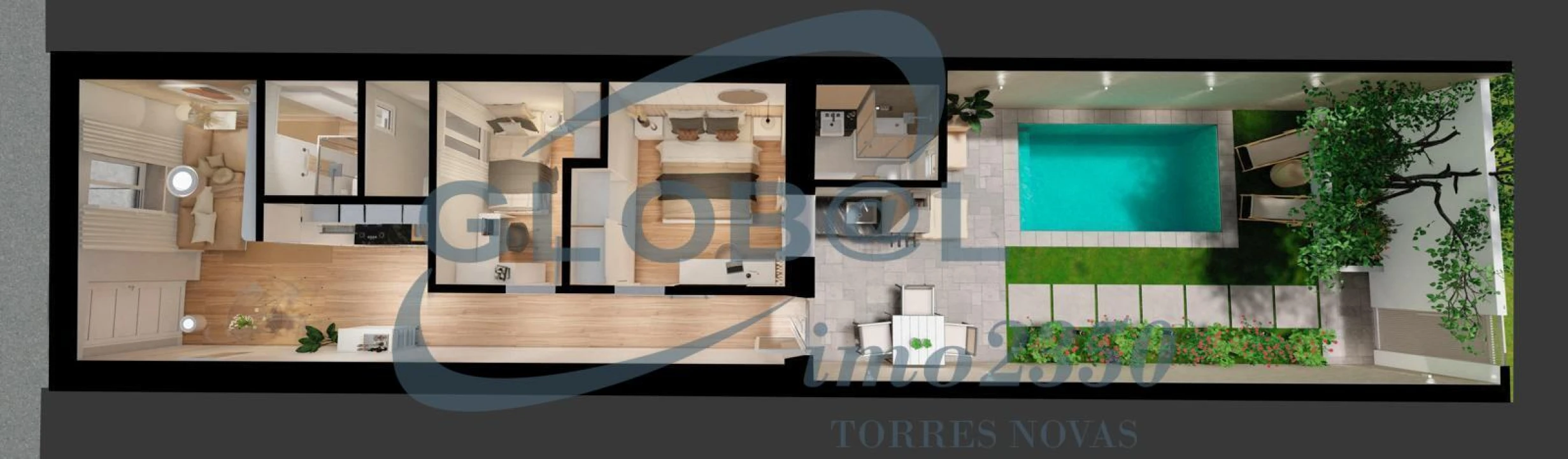 Moradia T2 para Venda em São João Baptista Foto 20