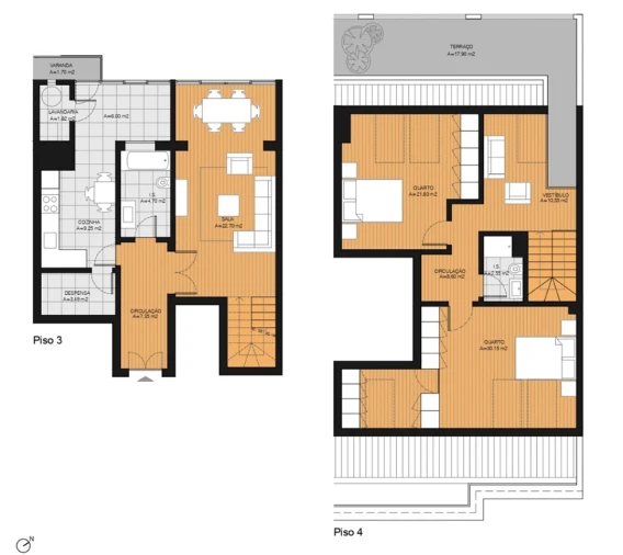 Apartamento T2 para Venda em Arroios Planta 1